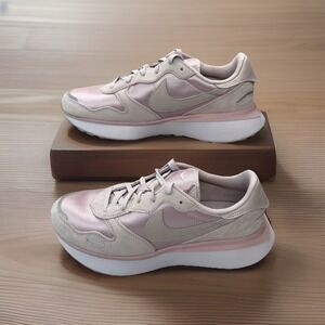 New Nike Phoenix Waffle Women 10.5 Pink Plum Chalk Running‎ Shoes FJ1409-500